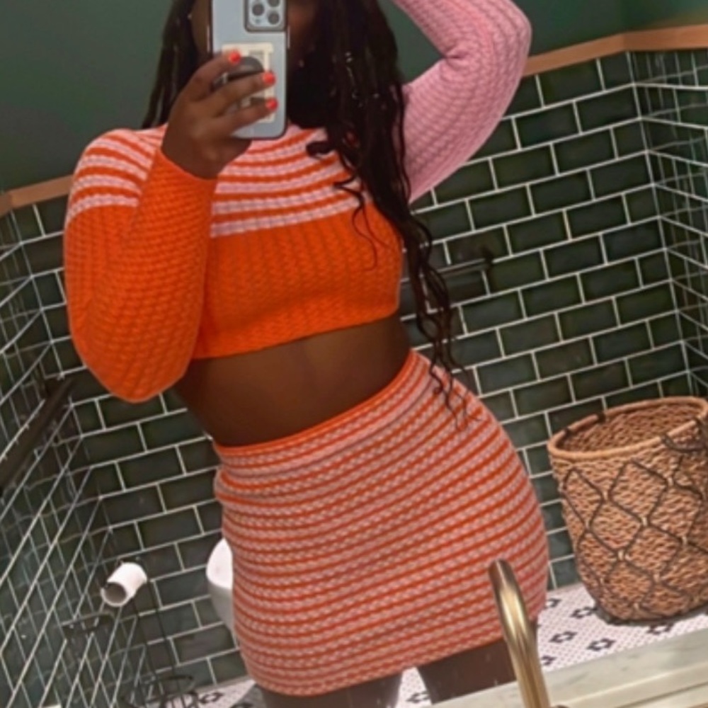 2 piece skirt set